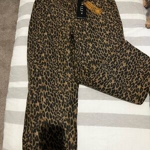 NWT Leopard Print Pants